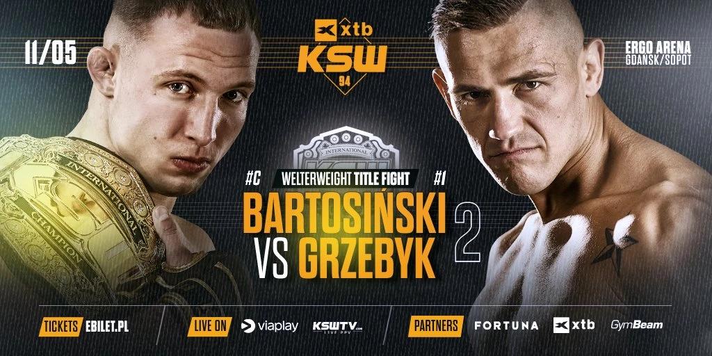 XTB KSW 94: W walce wieczoru dojdzie do wielkiego rewanżu!