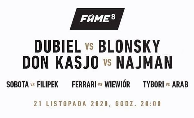 Obrazek newsa : Jak oglądać FAME MMA 8 za darmo? Jak wykupić i obejrzeć transmisję online? PPV i Darmowa Transmisja