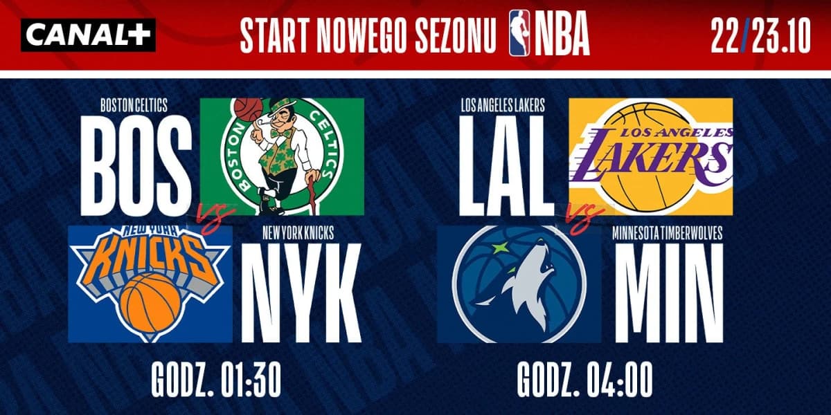 Rusza nowy sezon najlepszej koszykarskiej ligi świata – NBA w CANAL+!