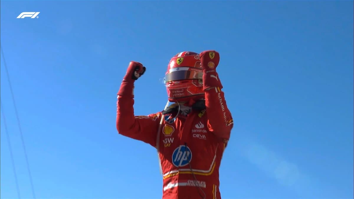 GP USA: Charles Leclerc dowozi dublet Ferrari