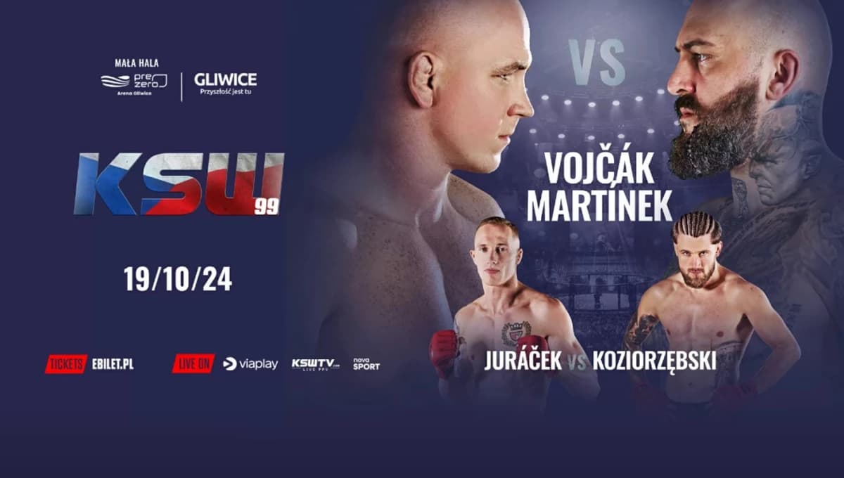 KSW 99 typy i kursy bukmacherskie (Vojcak vs Martinek)