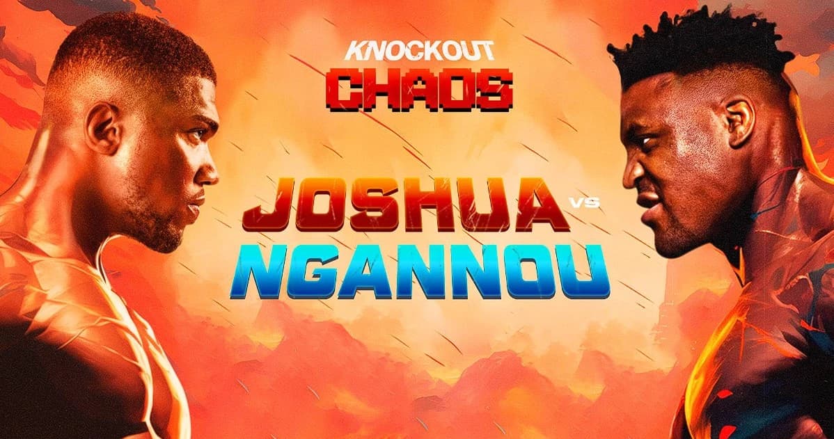 Joshua szybko nokautuje Ngannou - Wyniki gali w Arabii Saudyjskiej