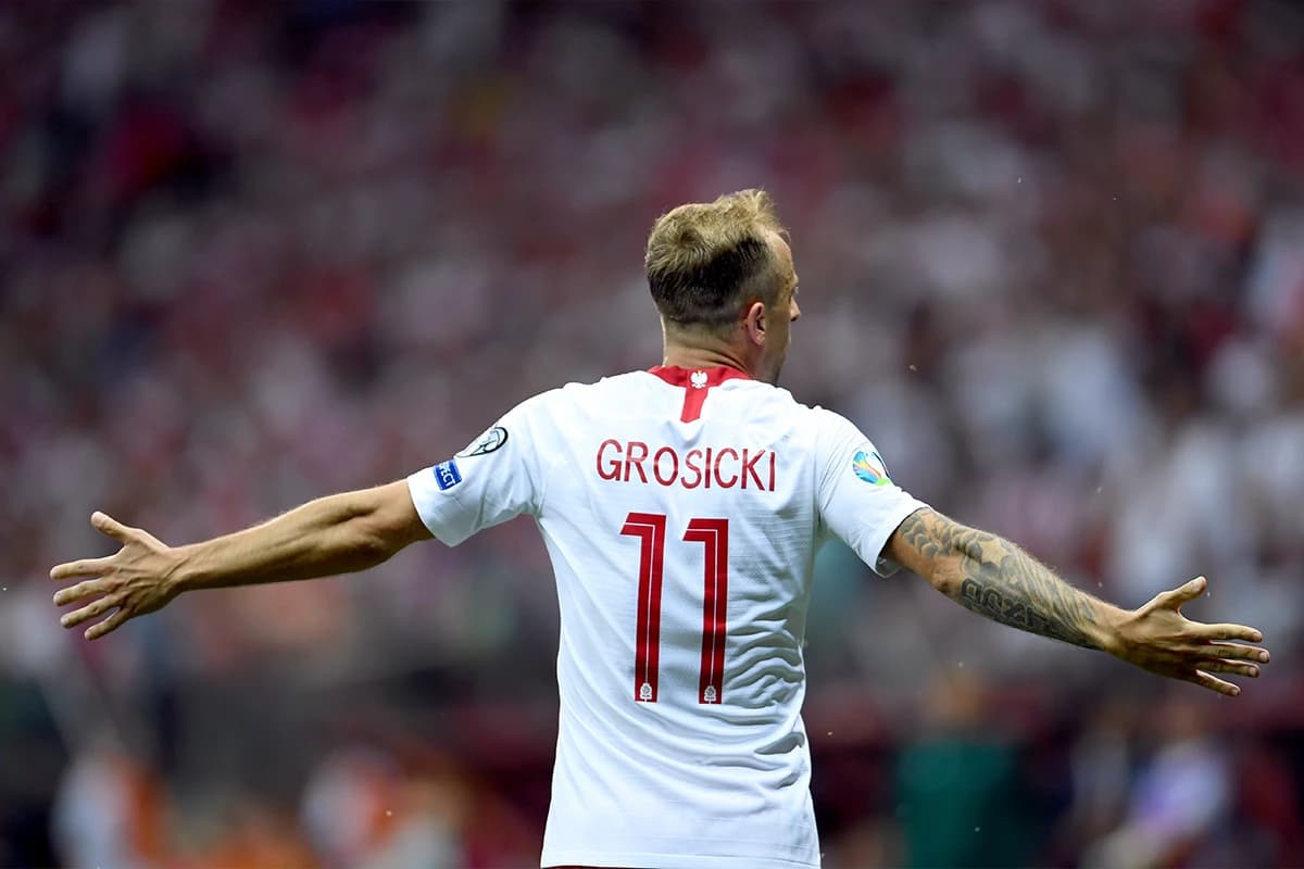 Oficjalnie: Kamil Grosicki zakończy reprezentacyjną karierę