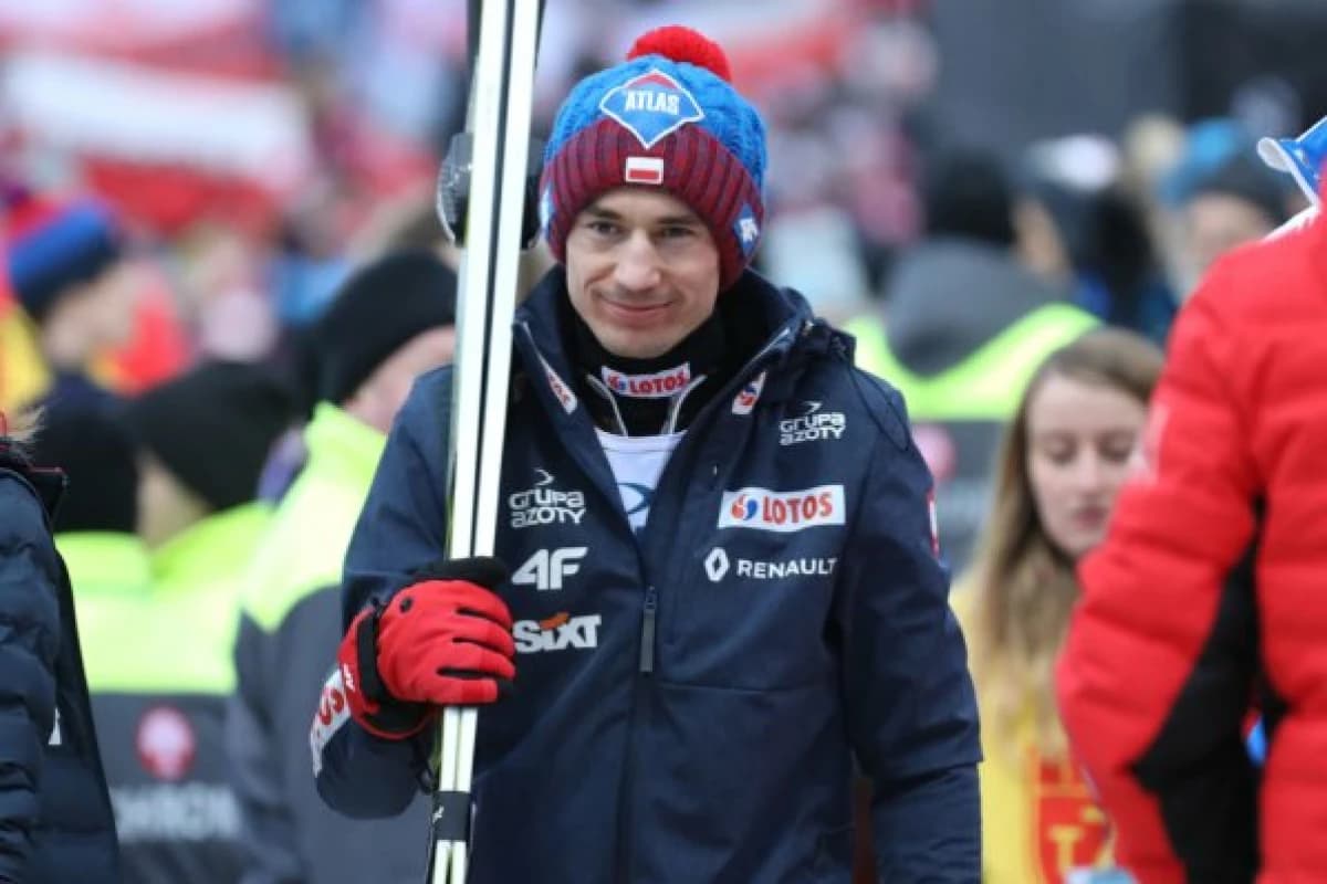 Kamil Stoch powrócił na skocznię po kontuzji