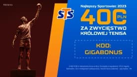 STS Bonus: 400 za wytypowanie wygranej Królowej Tenisa w Plebiscycie na Sportowca Roku