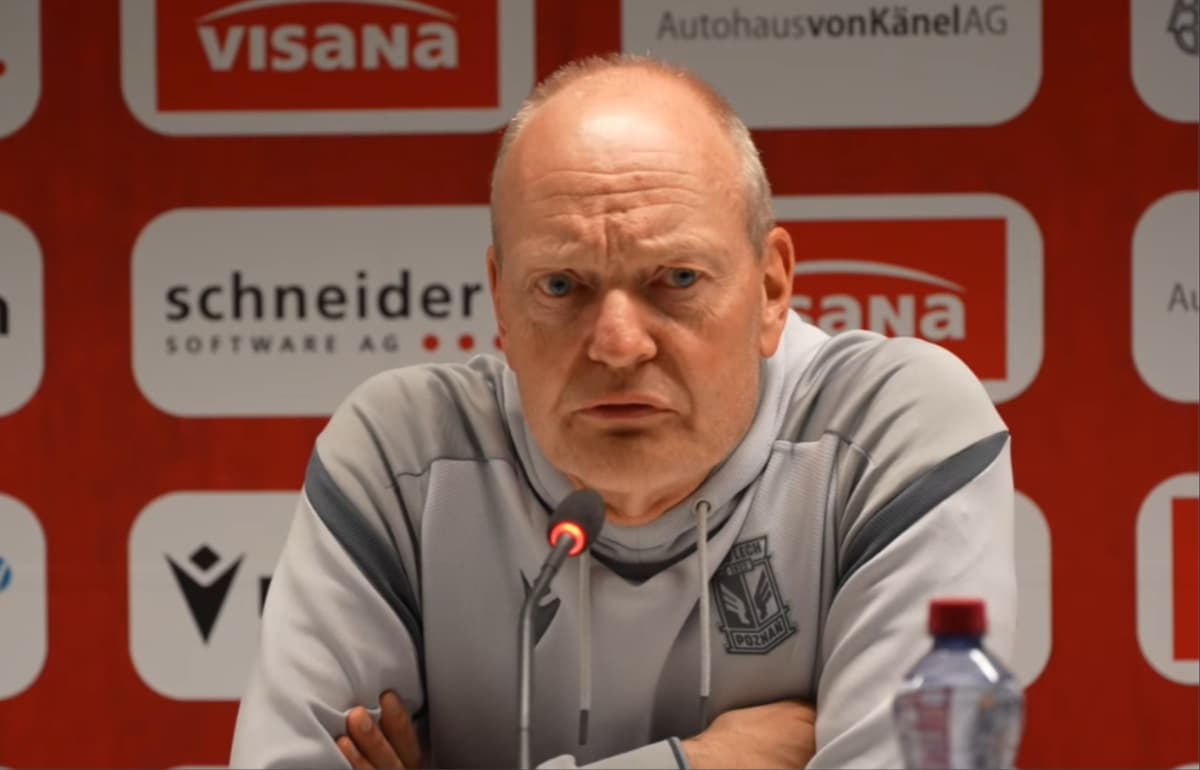 Trener Lecha Poznań przemówił po awansie do Ligi Europy. Zwrócił uwagę na jeden problem