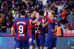 Obrazek news: Skrót meczu FC Barcelona - Olympiakos Piraeus. Gole i najciekawsze momenty (21.10.2025)