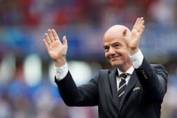 Obrazek news: Infantino ma nadzieję, że wkrótce na Mistrzostwach Świata wezmą udział 64 drużyny