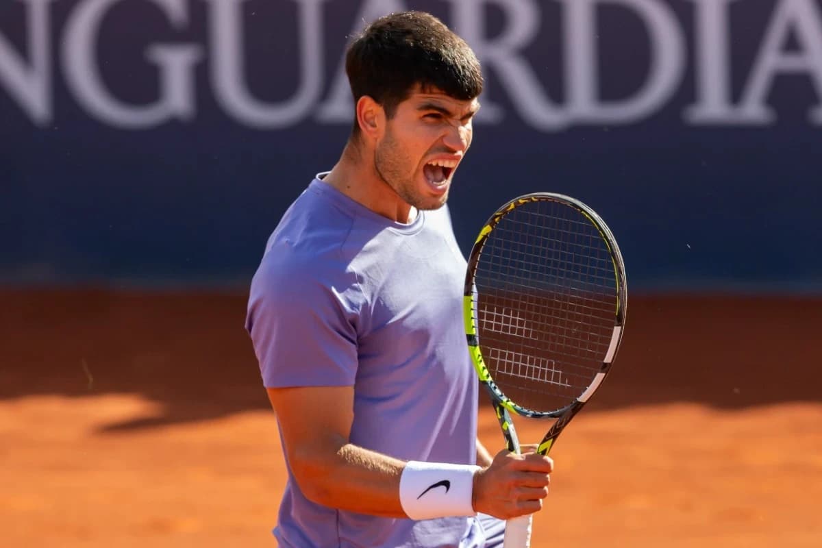 ATP Wiedeń 2026. Skrót meczu Nikoloz Basilashvili - Carlos Alcaraz (WIDEO)